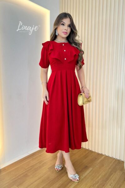 vestido formal rojo vestido formal rojo